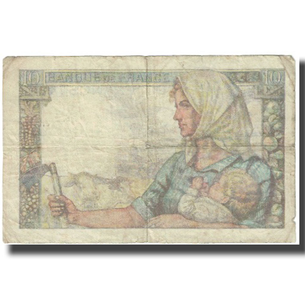 France, 10 Francs, 1947, 1947-10-30, TB, KM:99f