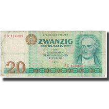 Banknote, Germany - Democratic Republic, 20 Mark, 1975, KM:29a, EF(40-45)