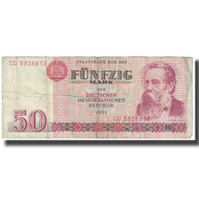 Banknote, Germany - Democratic Republic, 50 Mark, 1971, KM:30a, EF(40-45)