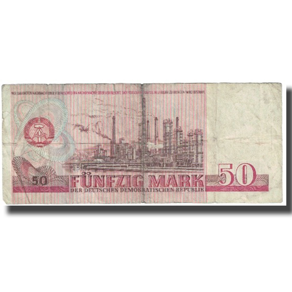 Banknote, Germany - Democratic Republic, 50 Mark, 1971, KM:30a, EF(40-45)