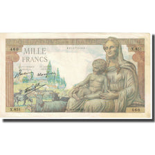 Francja, 1000 Francs, Déesse Déméter, 1942, P. Rousseau and R. Favre-Gilly