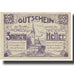 Banknote, Austria, 20 Heller, 1921, 1921-05-31, UNC(65-70)