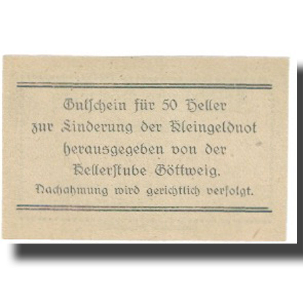 Billete, 50 Heller, 1920, Austria, 1920-12-31, UNC