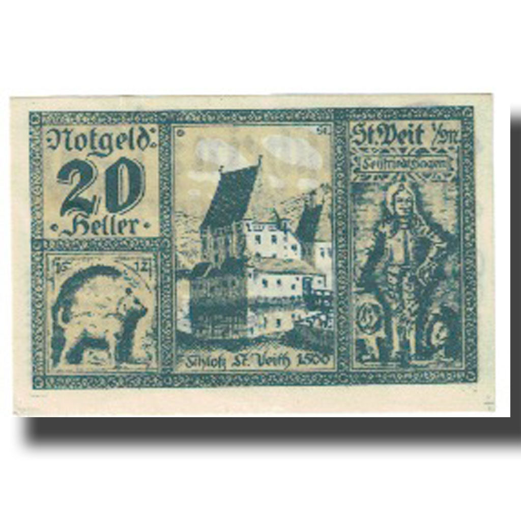 Banconote, Austria, 20 Heller, 1920, 1920-12-31, FDS