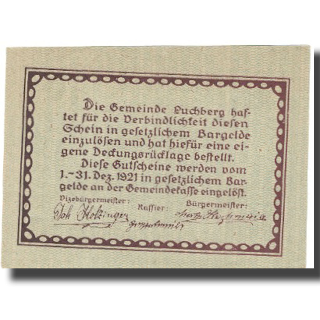 Biljet, Oostenrijk, 10 Heller, 1921, 1921-12-31, NIEUW