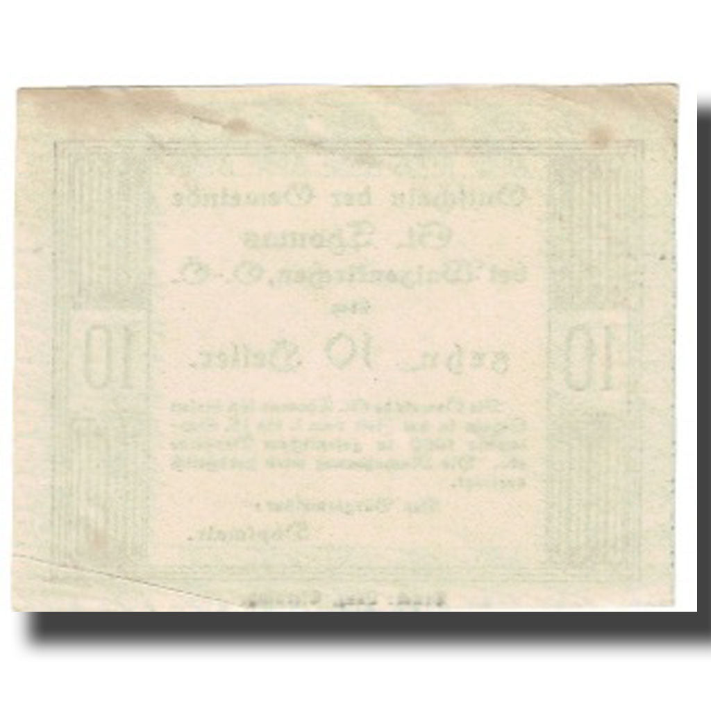 Banconote, Austria, 10 Heller, 1920, 1920-09-15, BB