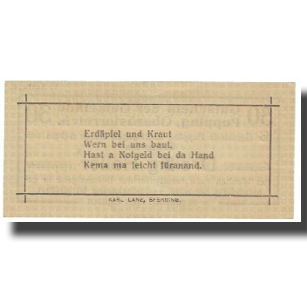 Biljet, Oostenrijk, 30 Heller, NIEUW