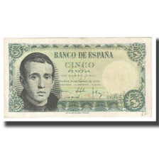 Banknote, Spain, 5 Pesetas, 1951, 1951-08-16, KM:140a, EF(40-45)