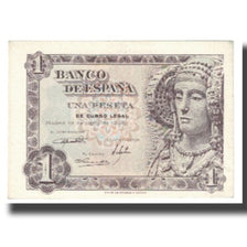 Banknote, Spain, 1 Peseta, 1948, 1948-06-19, KM:135a, AU(55-58)
