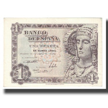 Geldschein, Spanien, 1 Peseta, 1948, 1948-06-19, KM:135a, VZ