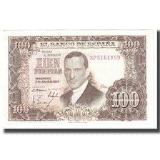 Banknote, Spain, 100 Pesetas, 1953, 1953-04-07, KM:145a, AU(55-58)