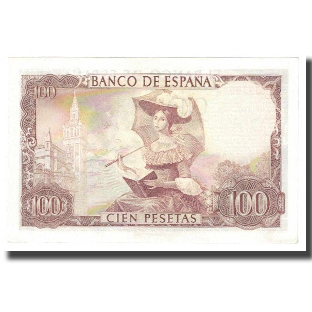 Banknote, Spain, 100 Pesetas, 1965, 1965-11-19, KM:150, UNC(63)