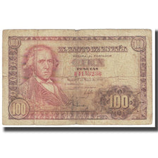 Geldschein, Spanien, 100 Pesetas, 1948, 1948-05-02, KM:137a, S