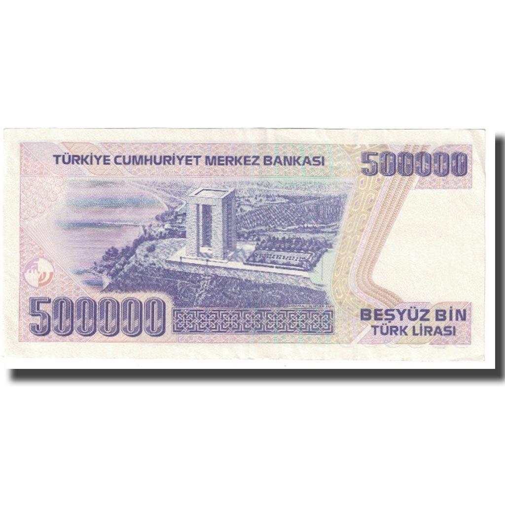 Banknote, Turkey, 500,000 Lira, 1970, 1970-10-14, KM:212, AU(55-58)