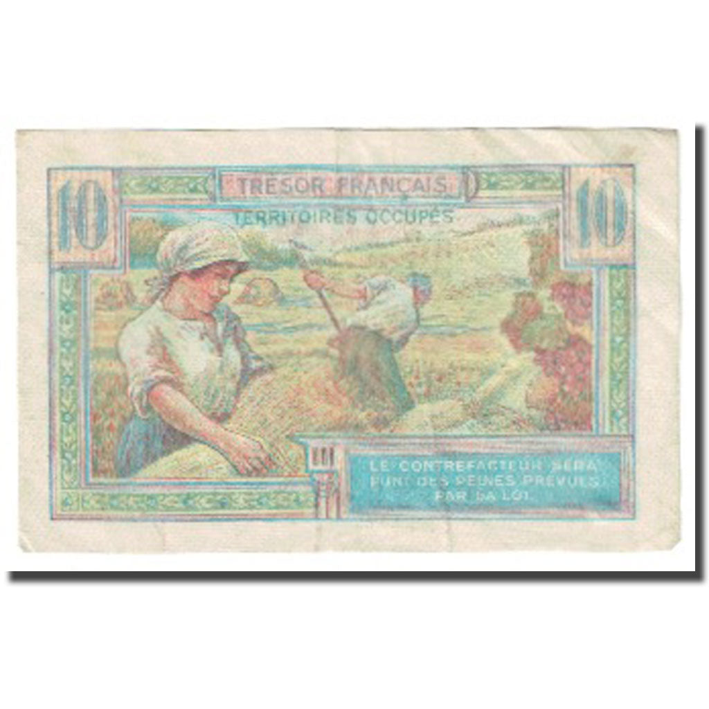 France, 10 Francs, TTB, Fayette:VF30.1, KM:M7a