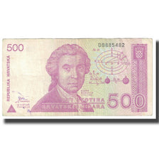 Banknote, Croatia, 500 Dinara, 1991, 1991-10-08, KM:21a, EF(40-45)