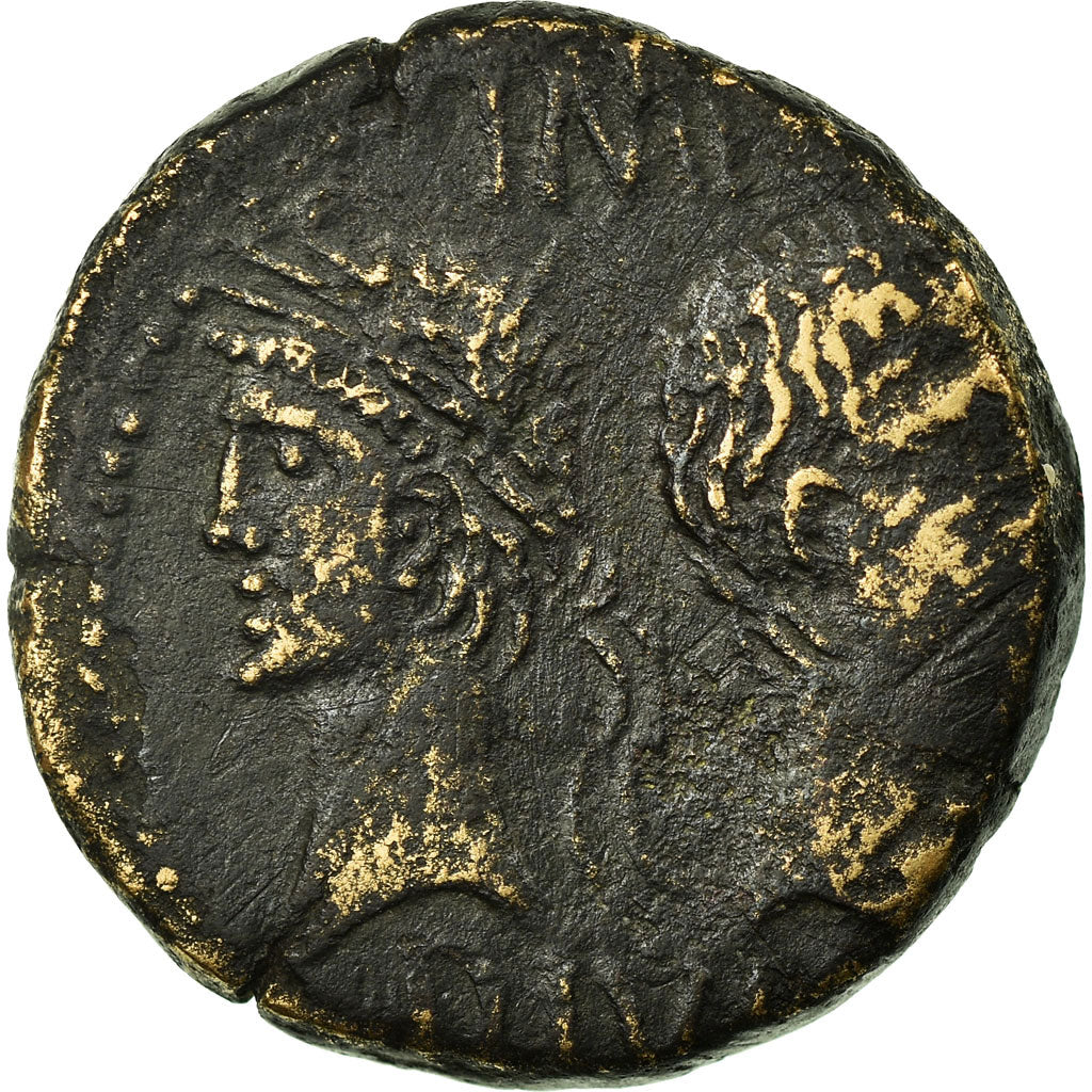 Monnaie, Dupondius, 16-10AV JC, Nemausus, TTB, Cuivre, RIC:155