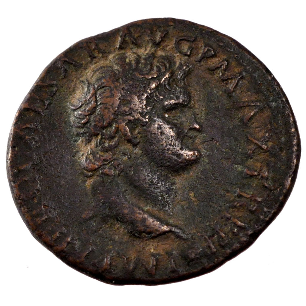 Nero, As, EF(40-45), Copper, Cohen #103, 11.10