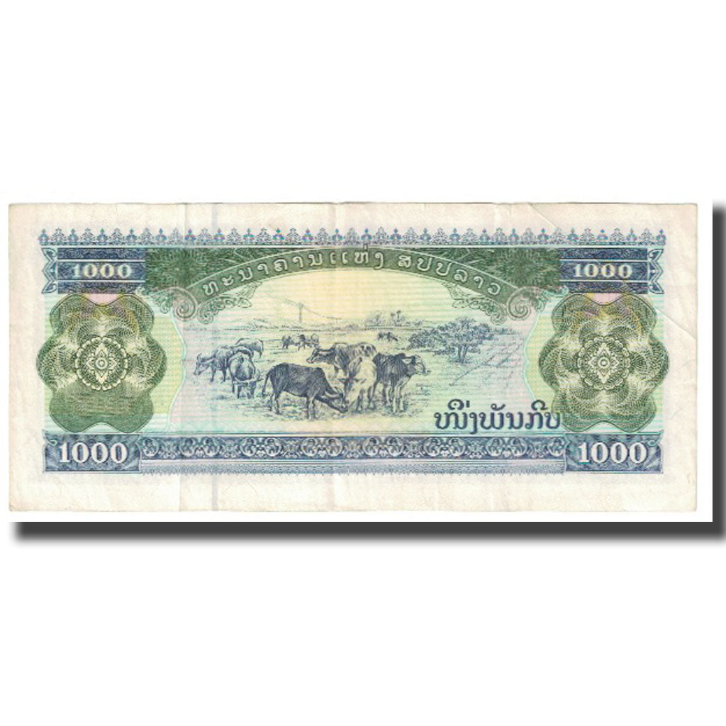 Banconote, Laos, 1000 Kip, 2003, KM:32Ab, BB