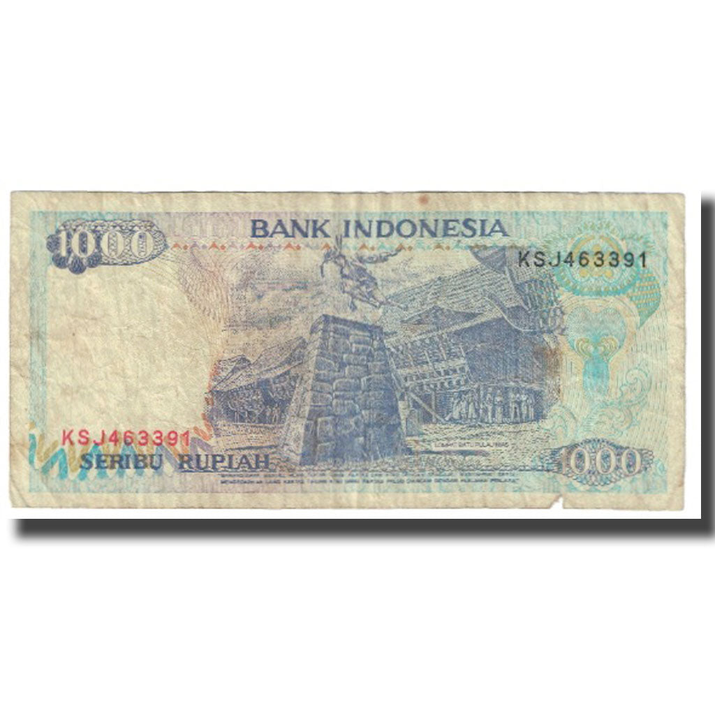 Geldschein, Indonesien, 1000 Rupiah, 1992, KM:129g, S