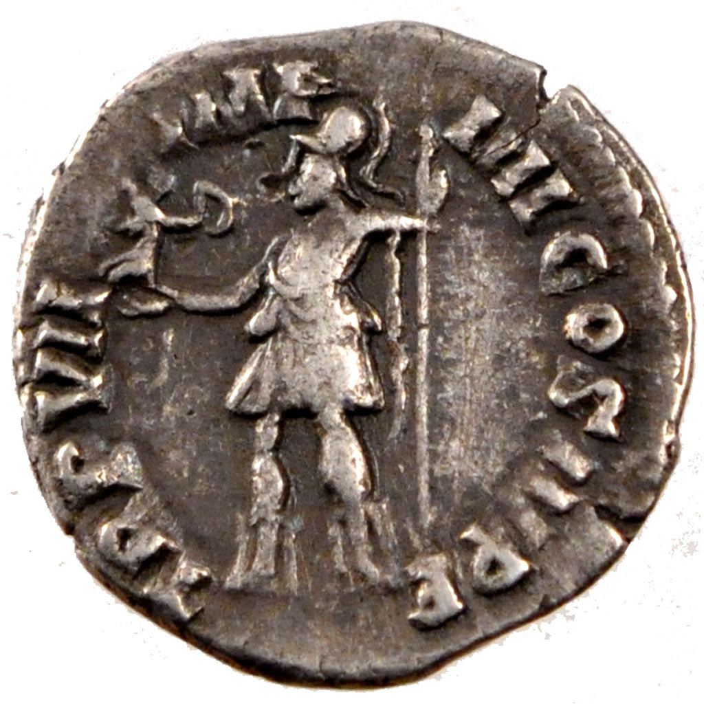 Commodus, Denarius, AU(50-53), Silver, Cohen #843, 3.20