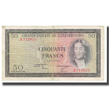 Banknote, Luxembourg, 50 Francs, 1961, 1961-02-06, KM:51a, VF(20-25)