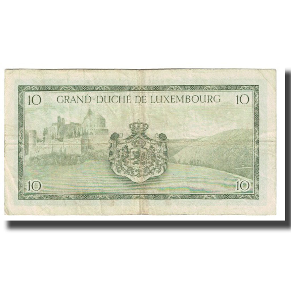 Banknote, Luxembourg, 10 Francs, KM:48a, VF(20-25)