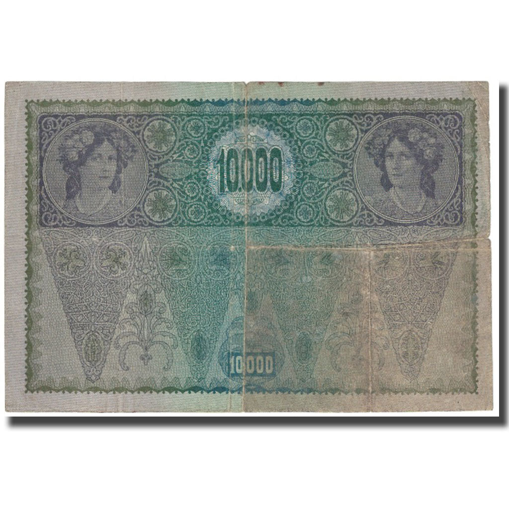 Banconote, Austria, 10,000 Kronen, 1918, 1918-11-02, KM:25, MB