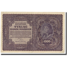 Banknote, Poland, 1000 Marek, 1919, 1919-08-23, KM:29, AU(55-58)
