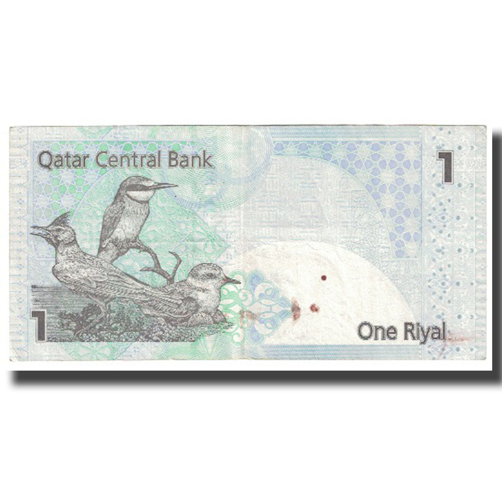 Banconote, Quatar, 1 Riyal, KM:20, MB