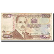 Banknote, Kenya, 1000 Shillings, 1995, 1995-07-01, KM:34b, VF(20-25)