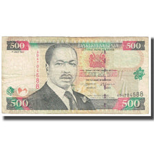 Banknote, Kenya, 500 Shillings, 1997, 1997-07-01, KM:33, VF(20-25)