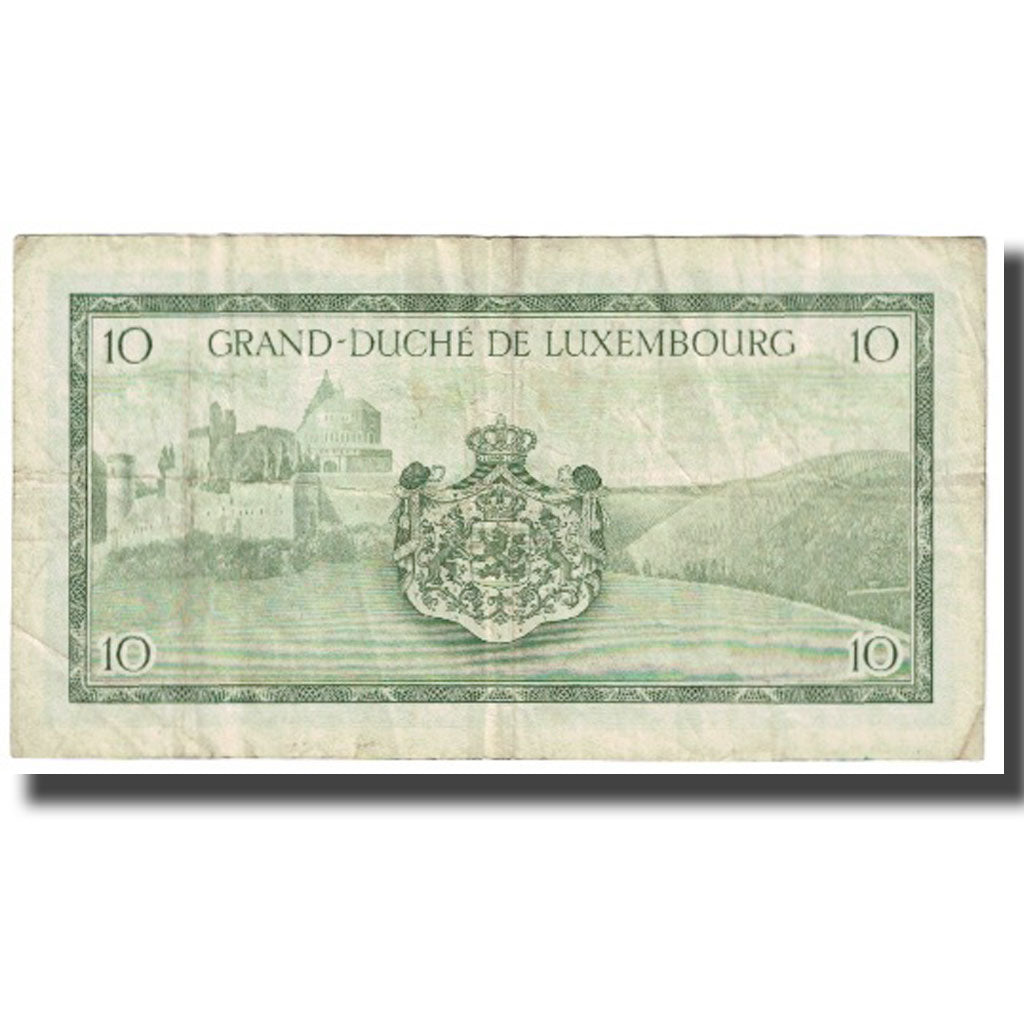 Banknote, Luxembourg, 10 Francs, KM:48a, VF(20-25)