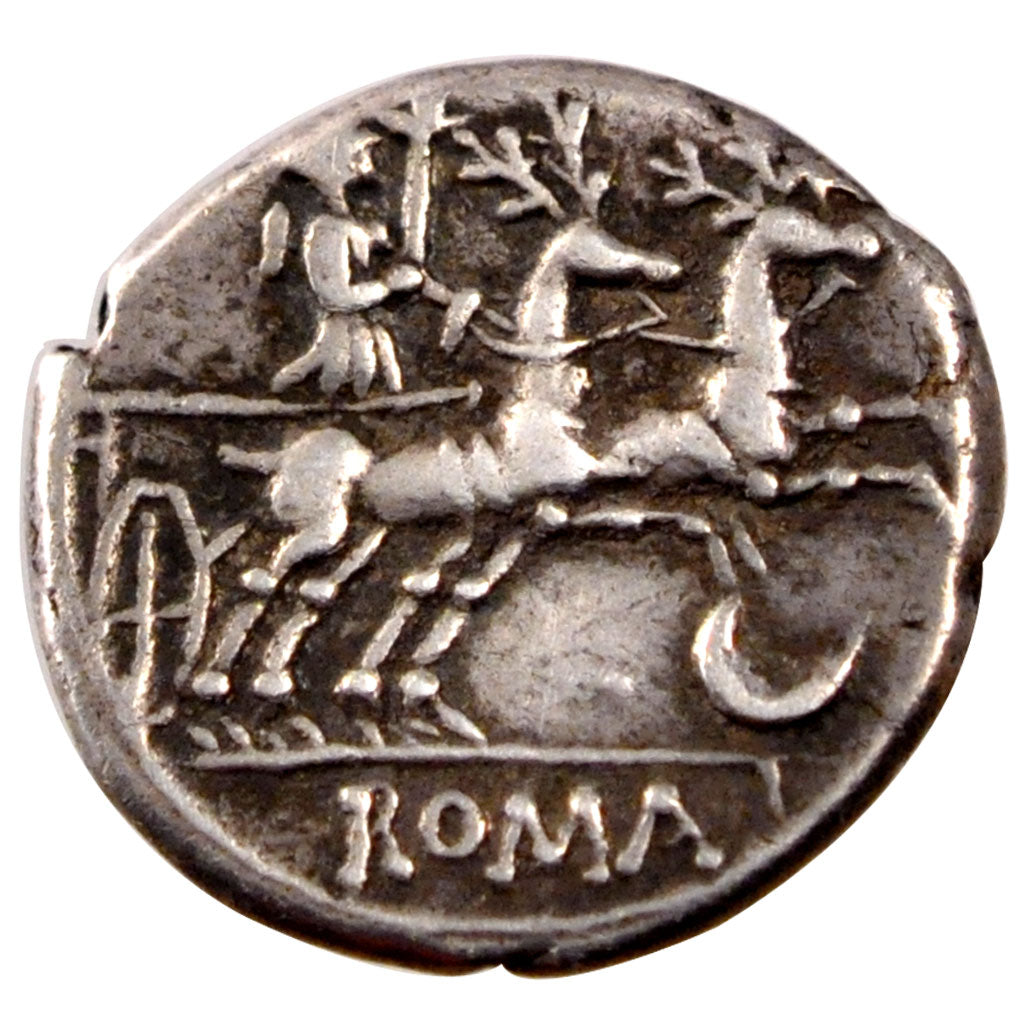 Anonymous, Denarius, 143AV JC, Roma, AU(50-53), Silver, 3.90