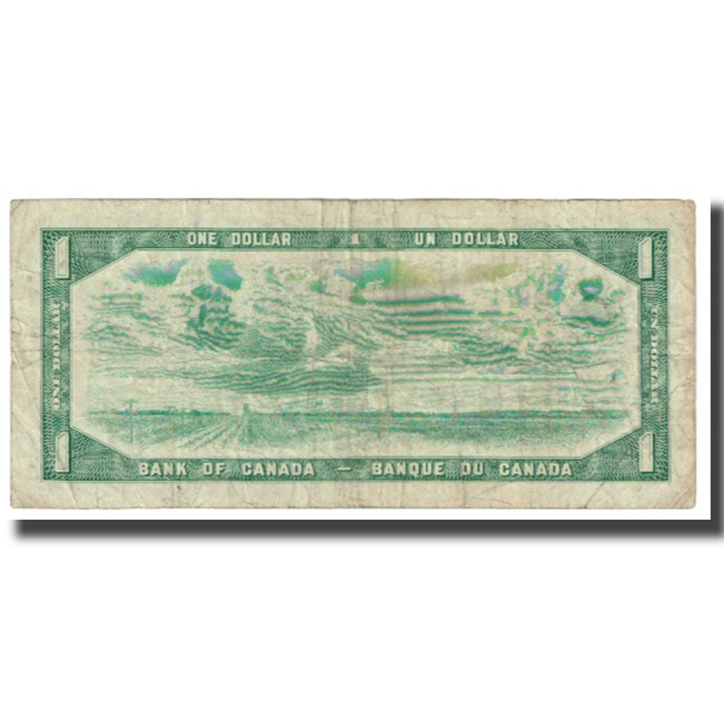 Banknote, Canada, 1 Dollar, 1954, KM:74a, VF(20-25)