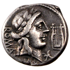 Fabia, Denarius, 82-80AV JC, Roma, AU(50-53), Silver, 3.90