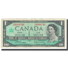 Banknot, Canada, 1 Dollar, 1967, KM:74a, EF(40-45)