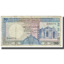 Banknote, Sri Lanka, 50 Rupees, 1989, 1989-02-21, KM:98b, VF(20-25)
