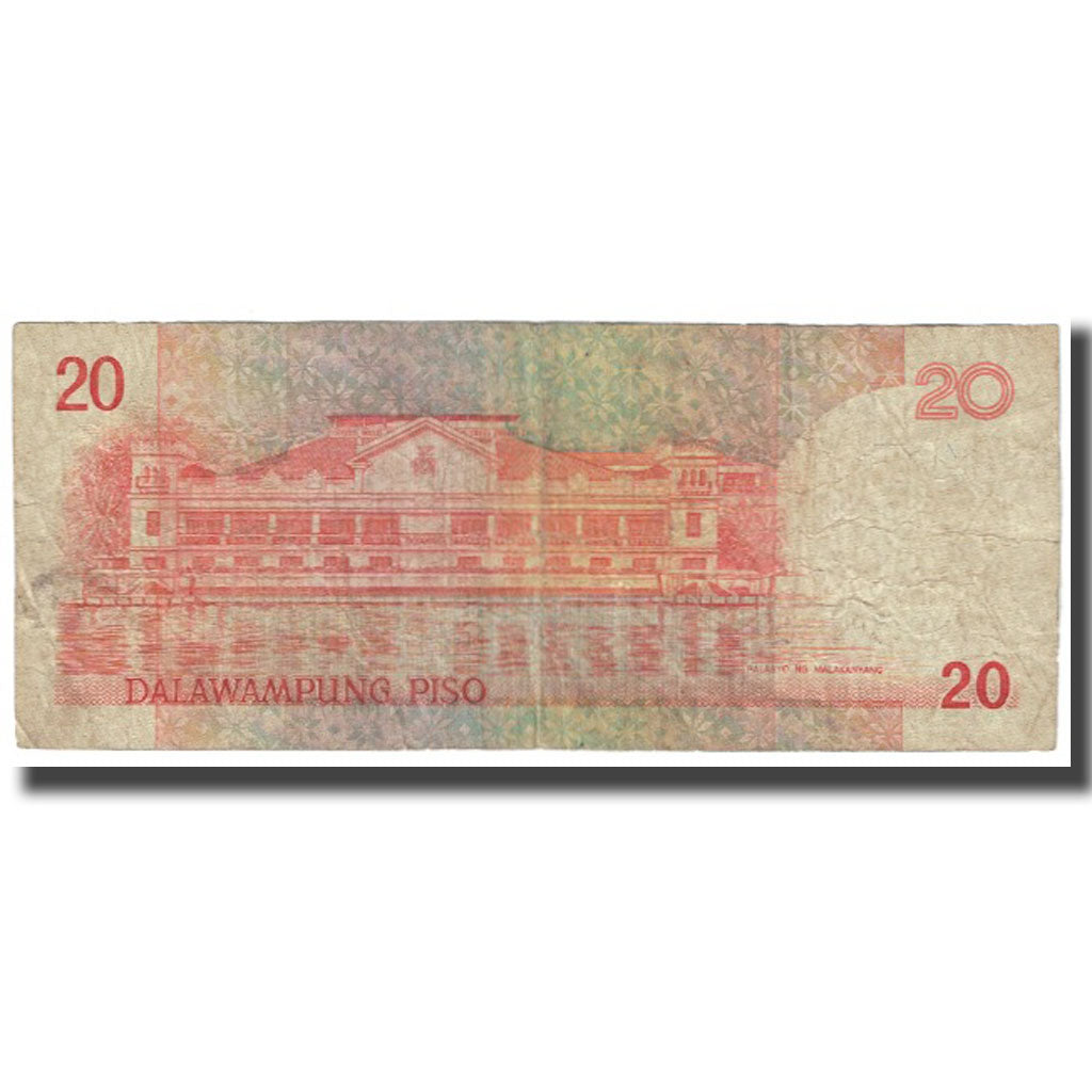 Geldschein, Philippinen, 20 Piso, 1935, KM:182a, S