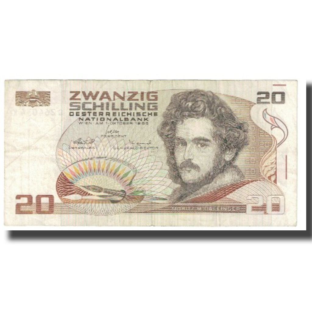 Banknote, Austria, 20 Schilling, 1985, 1985-10-01, KM:148, EF(40-45)