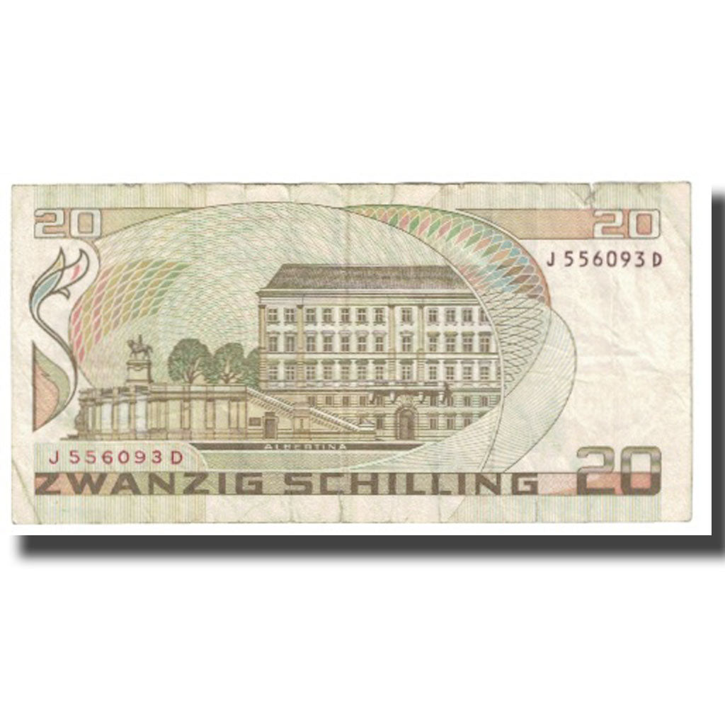 Banknote, Austria, 20 Schilling, 1985, 1985-10-01, KM:148, EF(40-45)
