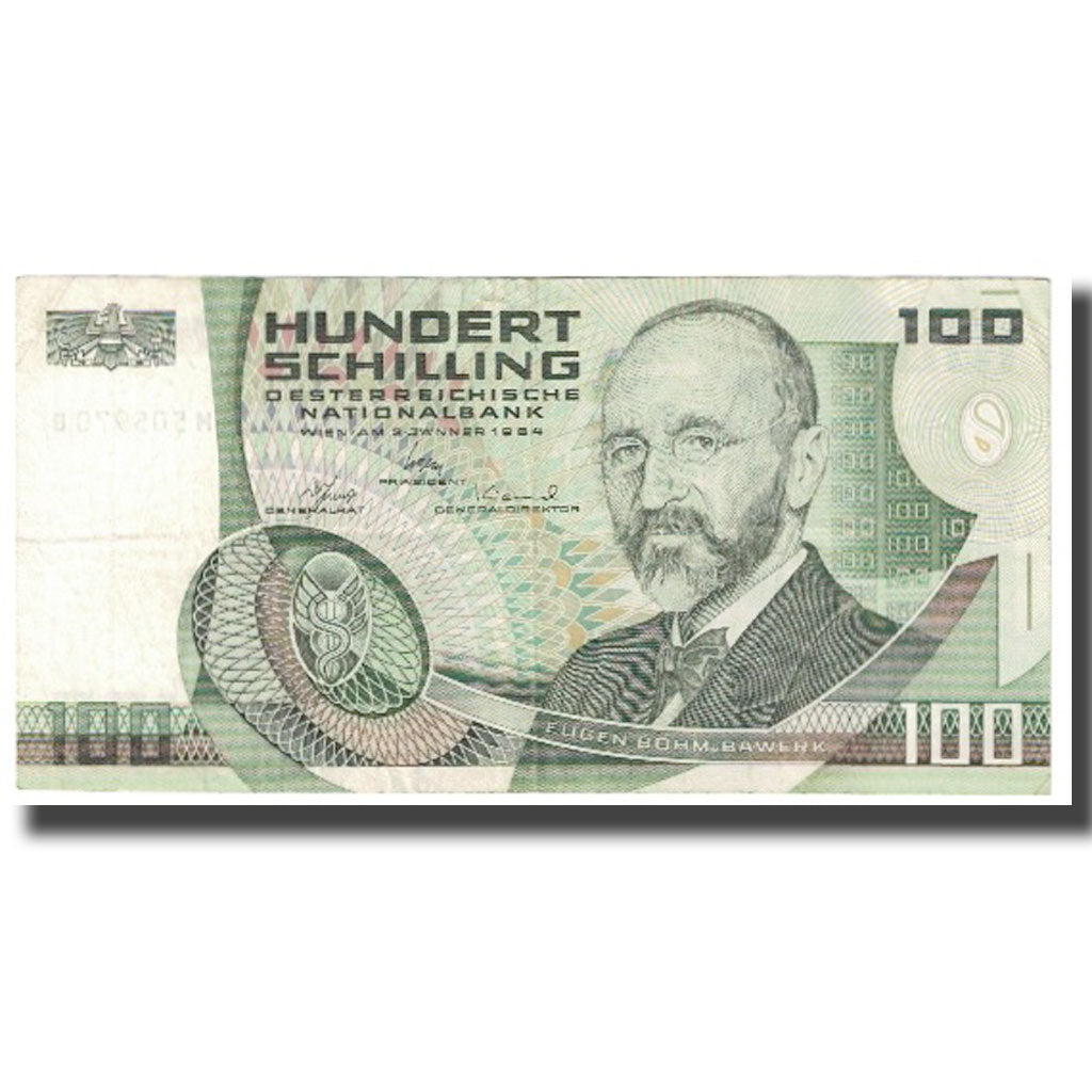 Banknote, Austria, 100 Schilling, 1984, 1984-01-02, KM:150, EF(40-45)