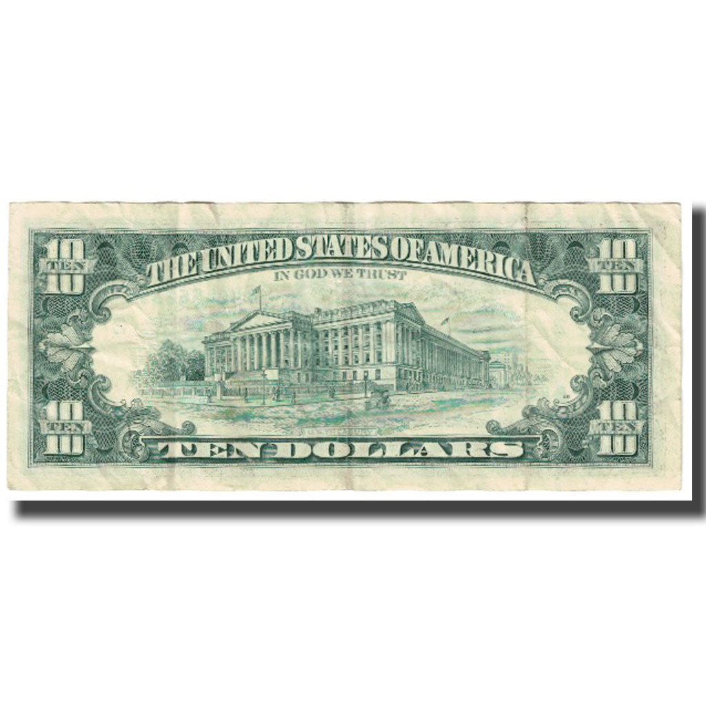 Banknote, United States, Ten Dollars, 1995, EF(40-45)