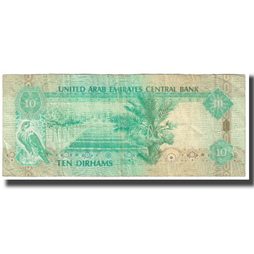 Banknote, United Arab Emirates, 10 Dirhams, KM:20a, VF(20-25)