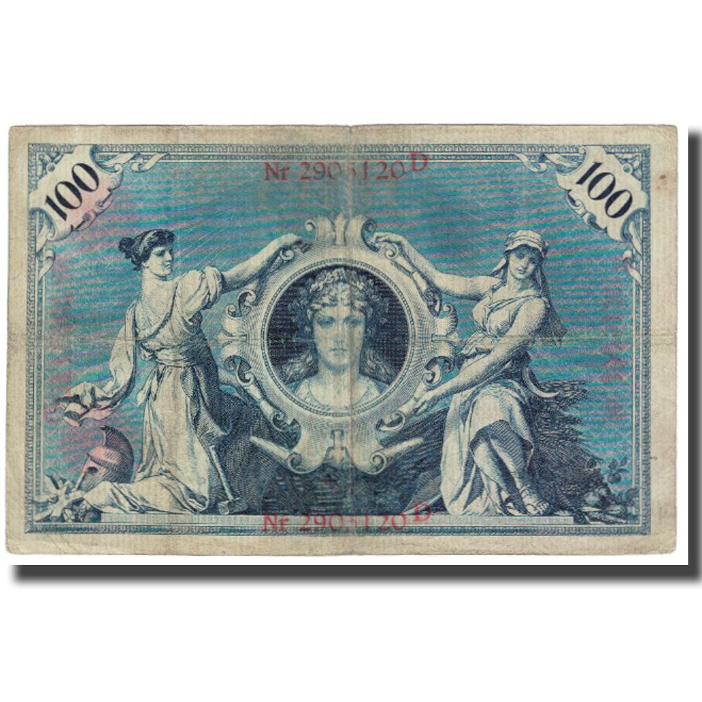 Banknote, Germany, 100 Mark, 1898, 1898-07-01, KM:20a, VF(20-25)