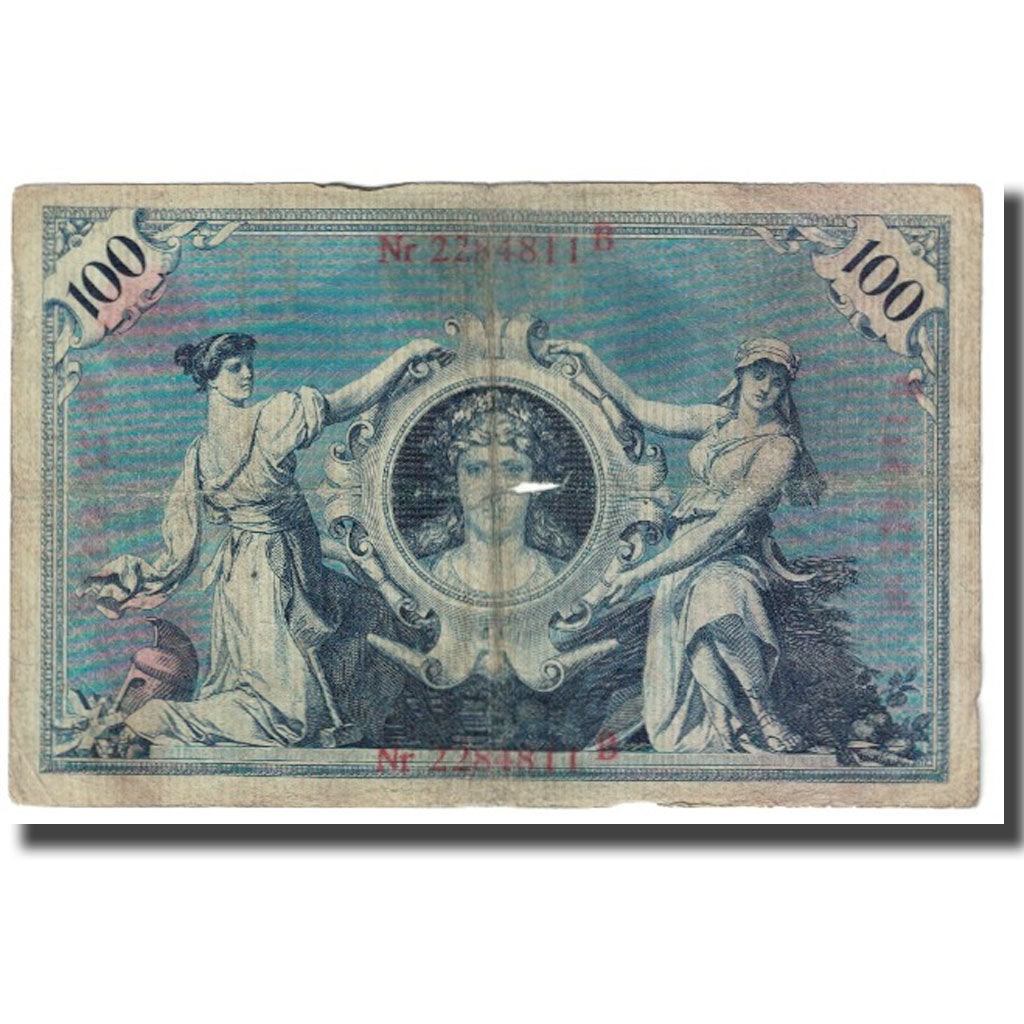 Geldschein, Deutschland, 100 Mark, 1898, 1898-07-01, KM:33a, S