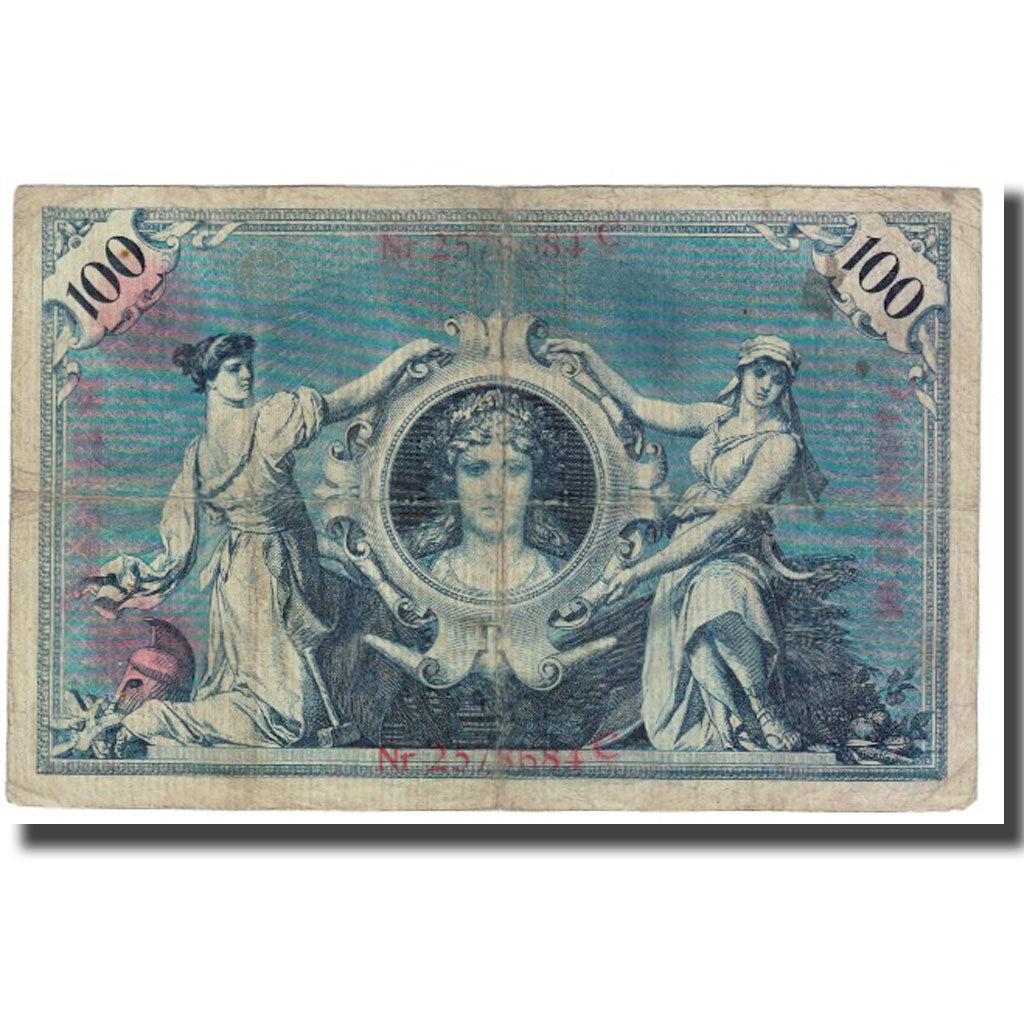 Banknote, Germany, 100 Mark, 1898, 1898-07-01, KM:33a, VF(20-25)
