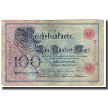 Banknote, Germany, 100 Mark, 1903, 1903-04-17, KM:33a, VF(20-25)