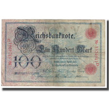 Banknote, Germany, 100 Mark, 1903, 1903-04-17, KM:33a, VF(20-25)