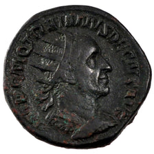 Coin, Trajan Decius, Dupondius, Roma, EF(40-45), Copper, Cohen:74